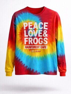 RAINFOREST Multicolor Tie-Dye Souvenir Tee